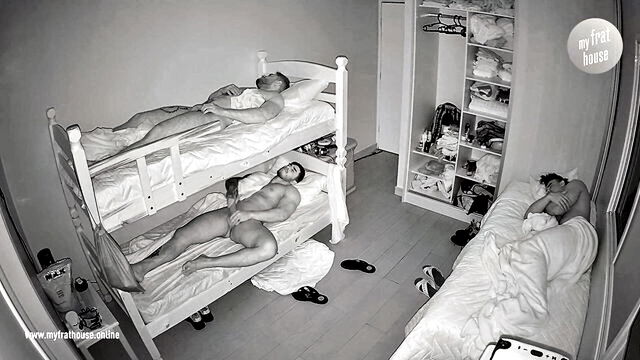 reality, group, camera - teen masturbates in bedroom spy cam