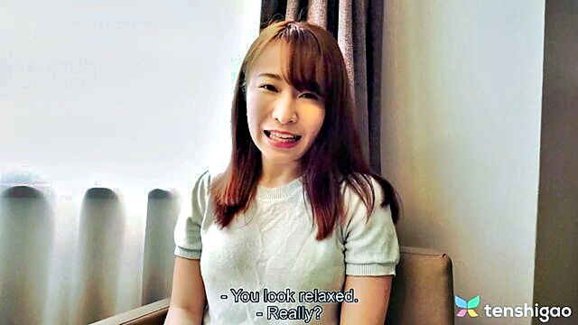 exclusive hotel room encounter with busty japanese girl chikako sakuri on march 25th : Tenshigao