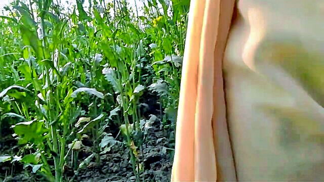 Village Bhabhi - desi village wife urinates in public on may 8th 2021
