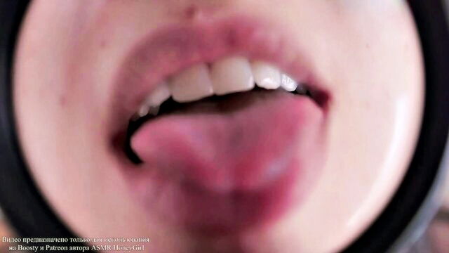 honeygirl, asmr honeygirl, asmr - asmr honeygirl lens licking