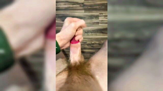 jizzing in glove erotic