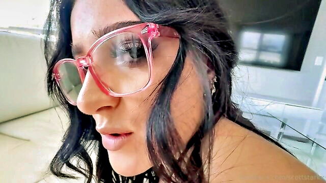 serena sterling - disciplinary step daughter scene