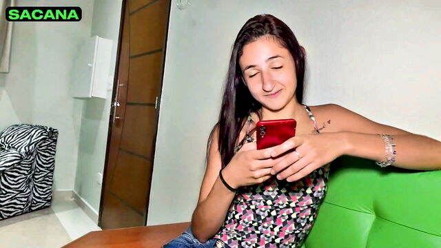 young, amateur, blowjob - fanny mello casting