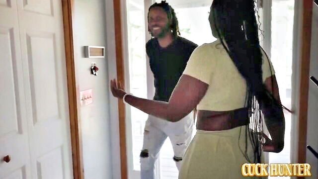 big tits, amateur, big ass - ebony wife gets fucked cheat