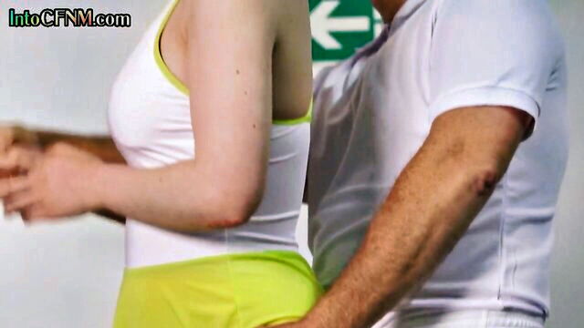 tennis, femdoms, cfnm - cfnm tennis femdom cock