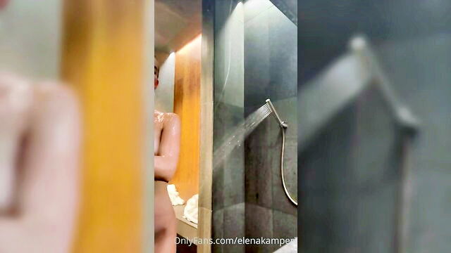 big boobs, cute, big tits - elena kamperi nude sauna