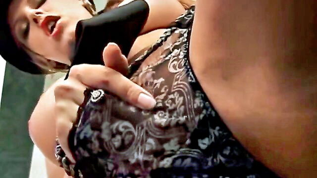 brunette with big tits, perfect big tits, beautiful butt - german girl sex scene