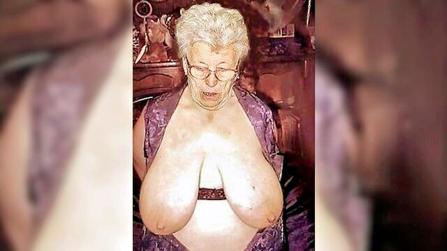 big tits, mature, grannies - massive granny tits mature