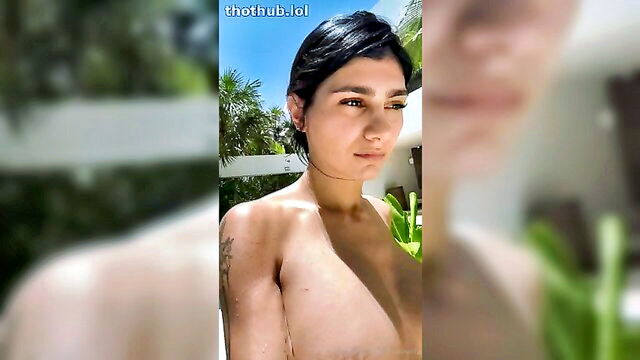 mia khalifa, wake up, mia - mia khalifa naked wake pool
