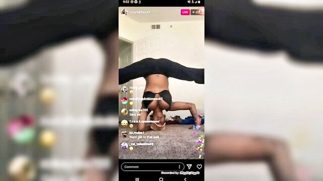 ebony, big tits, porn video - nipygummy ig live
