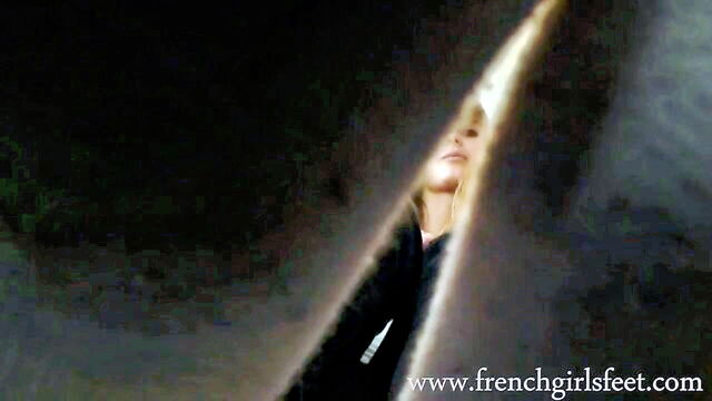 foot slave, foot fetish, feet sniffing - french girl feet foot fetish