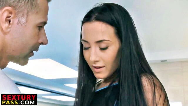 Denisa Deen - cock hungry hottie rides hard