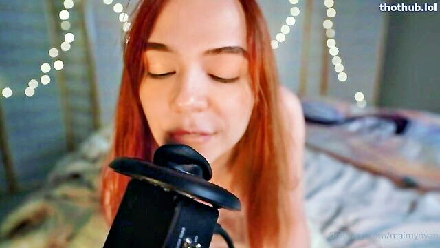 asmr earlicking, maimy, maimy asmr - as mr maity ear licking