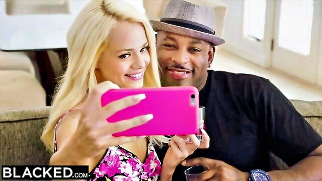 Flash Brown, Elsa Jean - ebony bbc with elsa jean Blacked