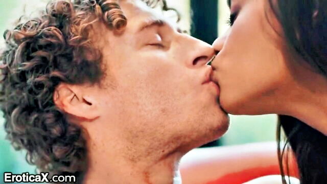 ebony girl, black girl white guy, deepthroat - black pussy party action