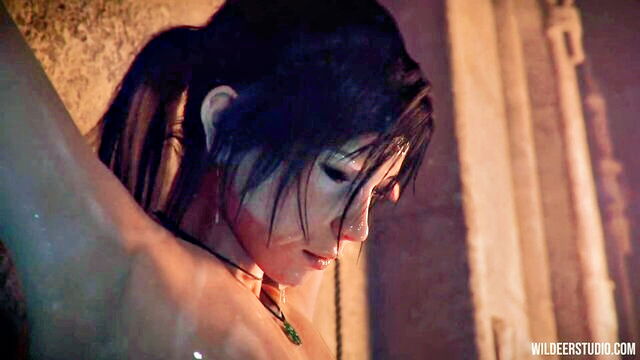lara croft comic, wildeer studio, wildeerstudio - gates of deeper part 4