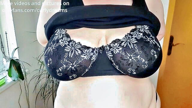 big tits, amateur, bbw - hairy fantasies german milf brassiere