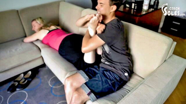 foot worship, stinky feet, foot fetish - czech soles foot worship