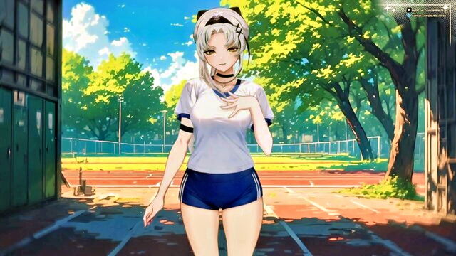 hands on hips, kokoro (dead or alive), meru (original) - school bully ftvoter