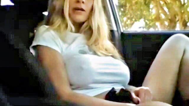 car, milf, masturbation - milf masturbating in her car