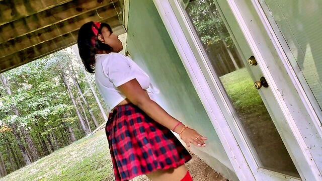 school girl, girl sucks, hot ebony - ebony schoolgirl fucks teacher in 4k