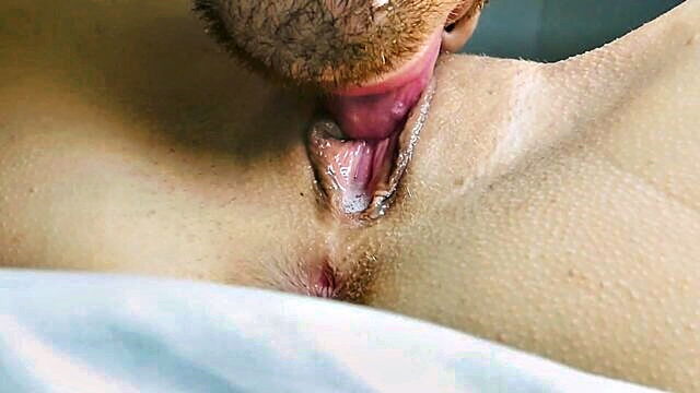 contractions, amateur, clit licking - real and authentic pussy licking to achieve orgasm on august 14 2019
