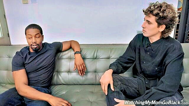 Sofie Marie - sofie marie a milf gives a blowjob to a big black dick Watching My Mom Go Black