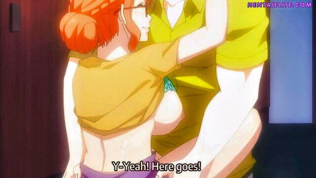 blowjob, big cock, big tits - anime babe got soaked
