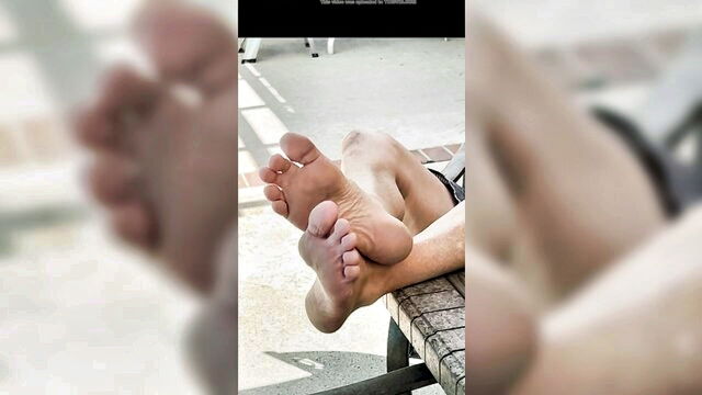 feet, gay feet, mature - welding dads feet