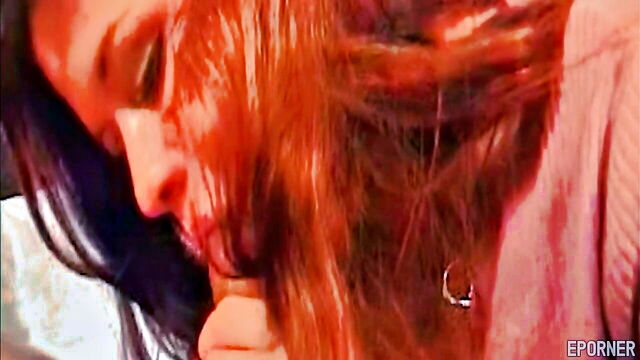 blowjob, vintage, brunette - cathryn vintage college sex