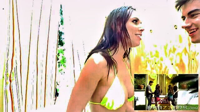 american babe gets fucked in bikini : Brazzers Exxtra