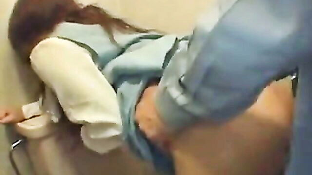 japanese sex, hardcore sex, big titts - office toilet hitomi tanaka