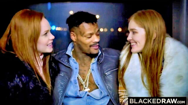 busty redheads and black dick