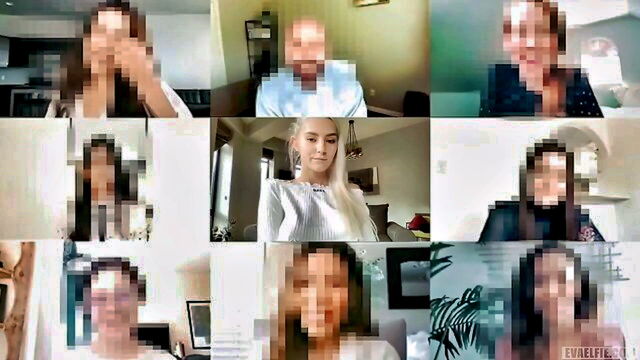 big tits, blowjob, big dick - eva elfie softcore sex