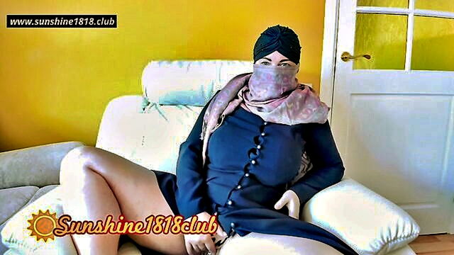 Sugar Babe - muslim arab girl in hijab engages in solo play on webcam tits and pleasure 09-05 apr 12th 2022 webcam