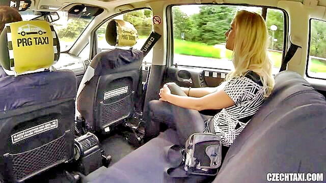 Uma Zex - wild ride with a blonde taxi driver   uma zex