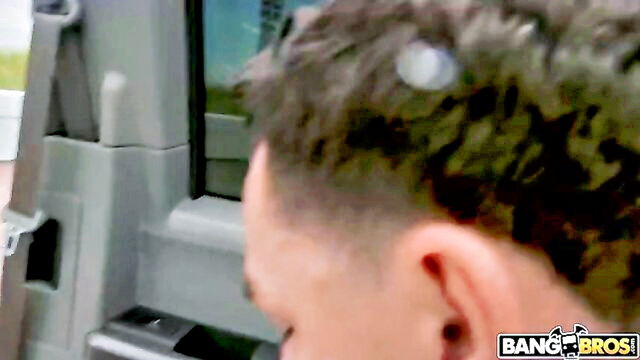 peter green, ashley adams - public adventure boobs bangbros