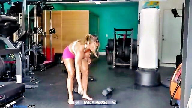hamstring workout with dumbbells : Kristen Graham