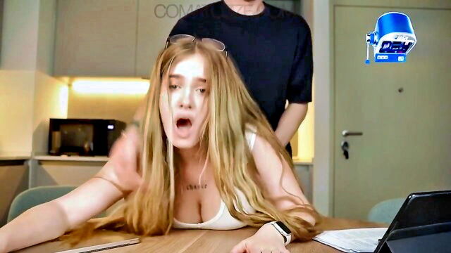 blowjob, big tits, amateur - busty office sex
