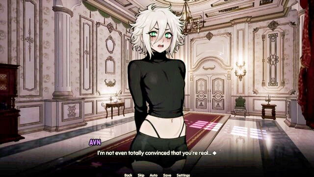 AVN Teller - femboy visual novel gameplay