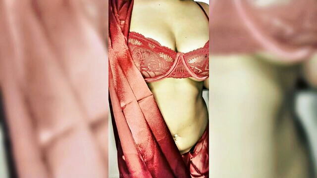 indian desi, 18 year old indian girl, indian sex - indian babe red saree dance