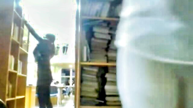 live sex cam, library, outside sex - outdoor library sex