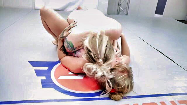 kaiia eve, madison sky - evolved fights lesbian kaiia eve