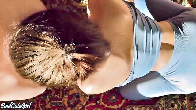 BadCuteGirl - yoga girl gets fucked