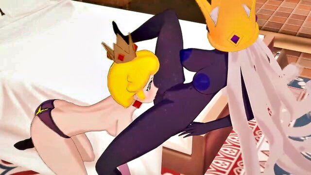 lesbian, licking, pussy - shadow queen 3d hentai pussy licking