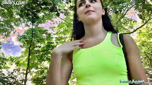 kittina clairette - kittina clairette outdoor sex