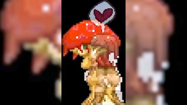rikako asakura (touhou), flareon (pokemon), belle - forest of the blue skin animation