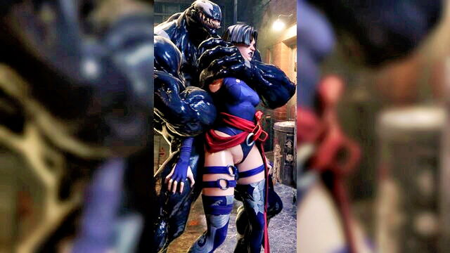 belle, rikako asakura (touhou), flareon (pokemon) - venom psylocke uncensored