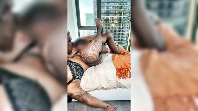 big dick, big tits, big ass - ebony bbw sex film