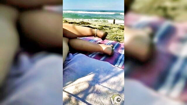 beach, fist, pee - beach spy pee fetish